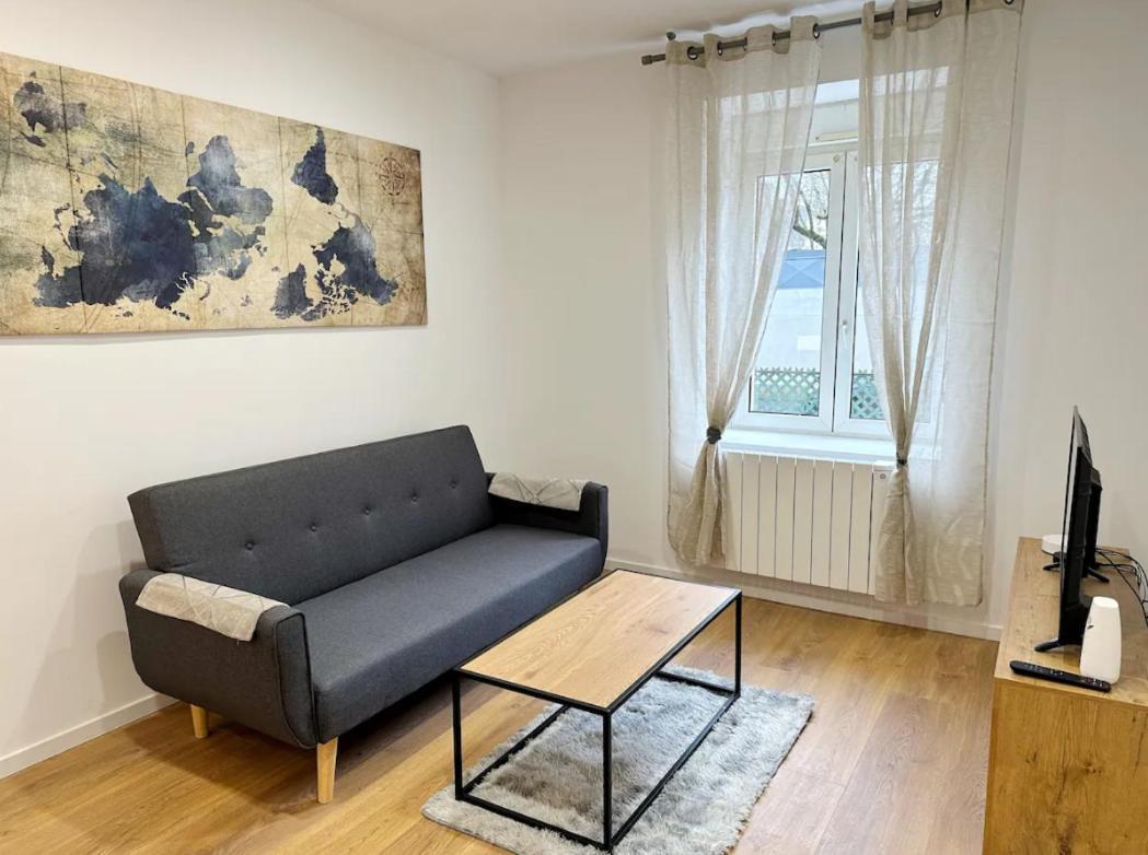 Rs-0 - Appartement F2 Au Rdc A Mulhouse Pour 1-3 Pers Екстер'єр фото